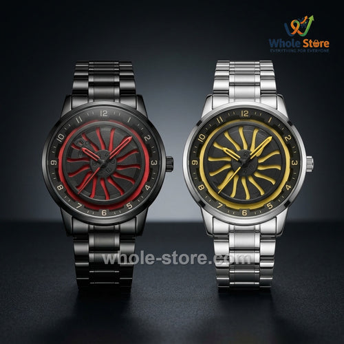 Baisheng Turbine & Roulette Mechanical Men's Watch Collection