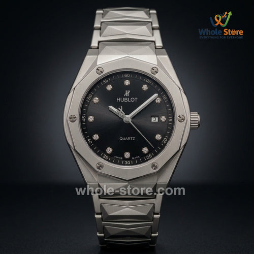 Hublot-Inspired Integrated Steel Luxury Watch Collection