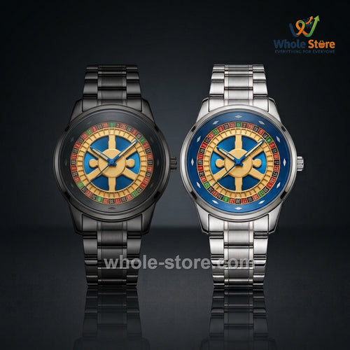 Baisheng Casino Roulette Wheel Men's Watch Collection