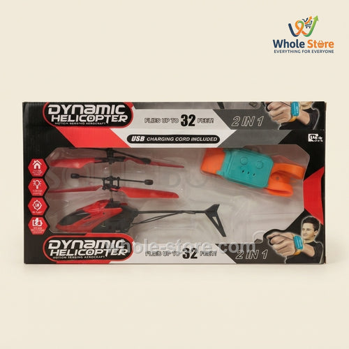 Dynamic Helicopter 2-in-1 Motion Sensing Aerocraft