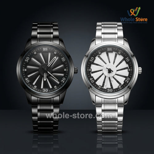 Baisheng Turbine-Dial Men's Analog Watch Collection