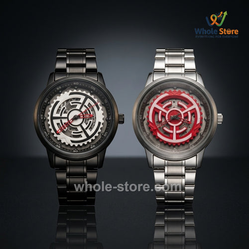 Baisheng Mechanical Gear Skeleton Men's Watch Collection