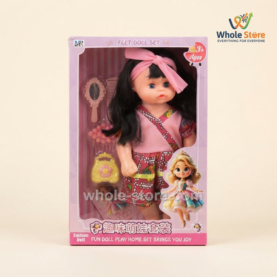 Fashion Doll Play Home Set with Accessories (3+ Years)