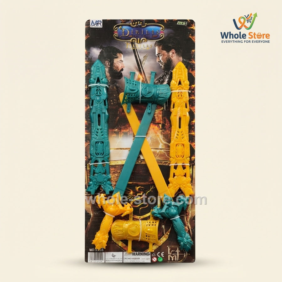Dirilis Ertugrul Warrior Sword and Shield Toy Set
