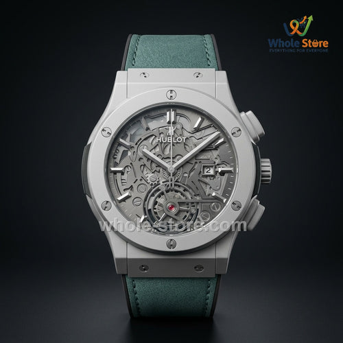 Men's Mechanical Skeleton Tourbillon Style Watch